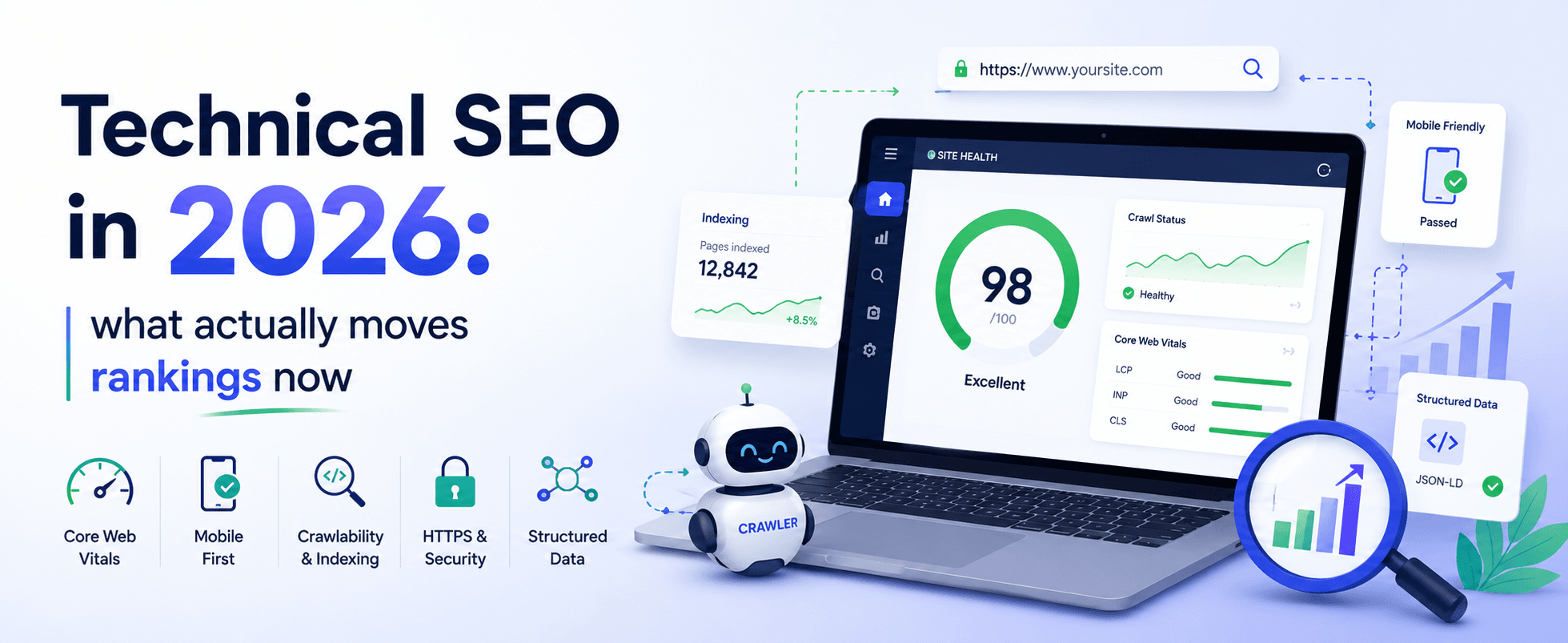 SEO técnico en 2026: qué mueve realmente los rankings ahora